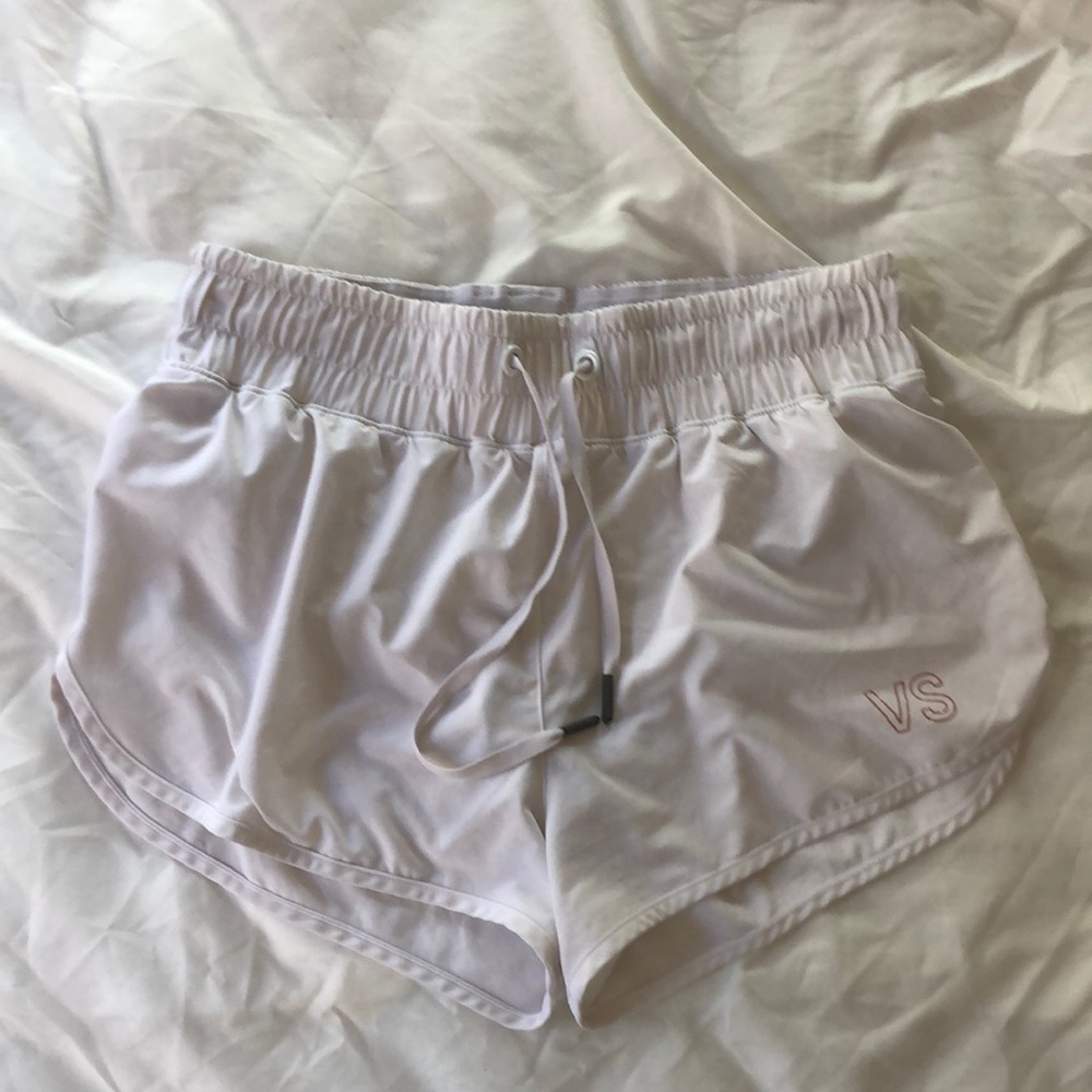 VICTORIAS SECRET | white running shorts